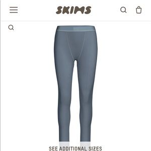 Skims Cotton Ribbed Legging